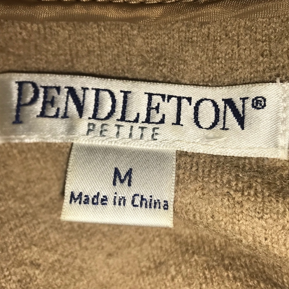 Vintage Pendleton Medium Petite Wool Button Jacket - image 5